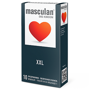 Masculan Презервативы Классик4 XXL 10шт (розовые)