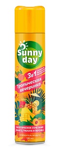 Sunny Day Освежитель воздуха Тропическая вечеринка 300мл