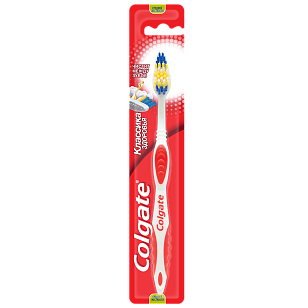 Colgate Зубная щетка Классика Плюс/Классика здоровья, средняя