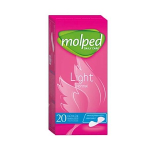 MOLPED Прокладки женские ежедневные Freshness 20шт