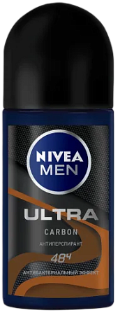 Nivea MEN Део ролик мужской Ultra Carbon, 50мл