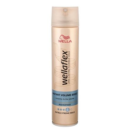 Wella Wellaflex Лак для волос Instant Volume Boost ЭСФ 4, 250мл