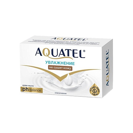 Aquatel Крем-мыло твердое Классическое, 90г
