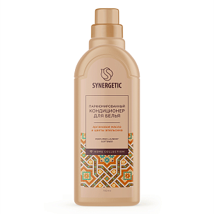 SYNERGETIC Кондиционер для белья Argan&Orange Flowers/Аргановое масло и Цветы апельсина 750мл