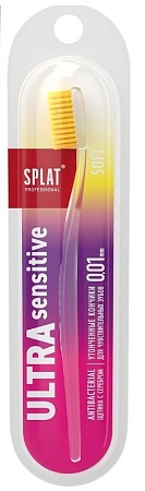SPLAT Professional Зубная щетка Ultra Sensitive зубов мягкая, промо-стикер
