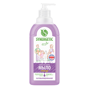 SYNERGETIC Жидкое мыло Лаванда, 500мл