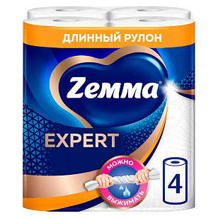 ZEMMA Expert Бумажные полотенца 4шт