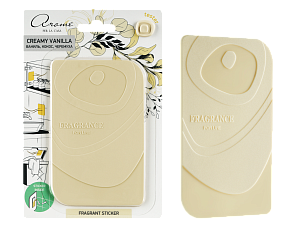 АЕР Ароматизатор для дома FRAGRANT STICKER Creamy vanilla