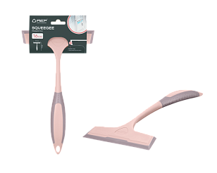 АЕР Водосгон SQUEEGEE розовый/лиловая резинка 16см