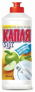 Капля Vox Жидкость д/посуды Яблоко 500г