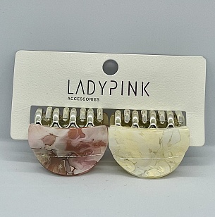 LADY PINK Набор крабов мраморные, 2шт