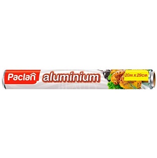 Paclan Фольга алюминевая в рулоне 20мХ29см