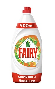 FAIRY Жидкость для посуды Апельсин и Лимонник, 900мл