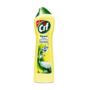 CIF Крем чистящий Лимон, 500мл