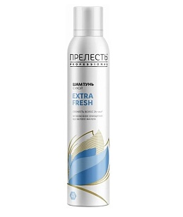 Прелесть Professional Сухой шампунь для волос Extra Fresh, 200мл