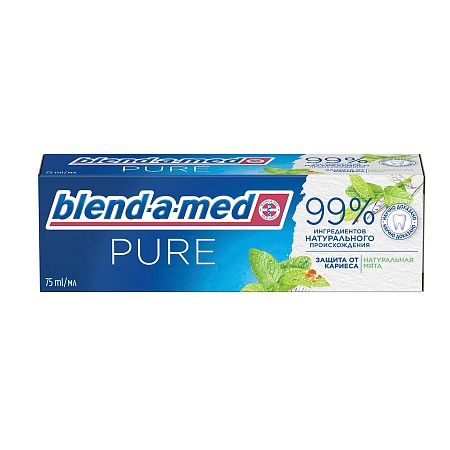 Blend-a-Med Зубная паста Pure Защита от кариеса, 75мл