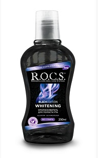 R.O.C.S. Ополаскиватель отбеливающий Black Edition, 250мл