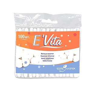 Bella E'Vita Ватные палочки 100шт (п/эт)