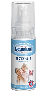 Mosquitall Спрей-бальзам после укусов Скорая помощь 50мл