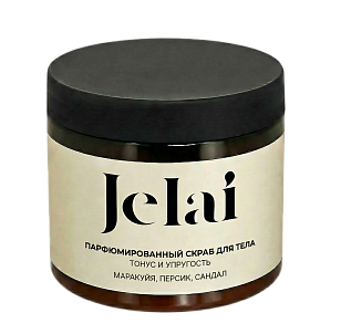 Jelai Скраб для тела Маракуйя, персик, сандал 200мл