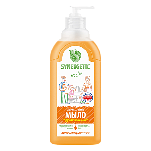 SYNERGETIC Жидкое мыло Фруктовый микс, 500мл