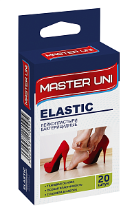 MASTER UNI Пластырь Elastic 20шт