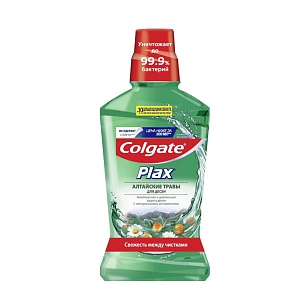 Colgate Plax Ополаскиватель д/полости рта Алтайские травы 500мл