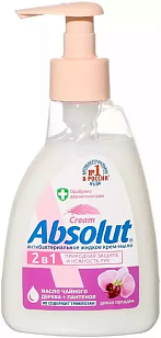 Absolut Cream Жидкое мыло 2в1 Дикая орхидея 250мл, (10шт)