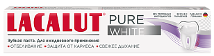 LACALUT Зубная паста PURE WHITE 75мл