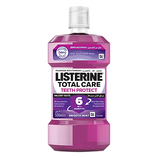 LISTERINE Ополаскиватель для полости рта Total Care Mild, 500мл