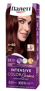 Palette Стойкая крем-краска RN5 (6-80), Марсала