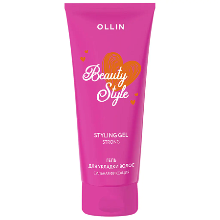 Ollin Beauty Style Гель для укладки волос сильной фиксации, 200мл