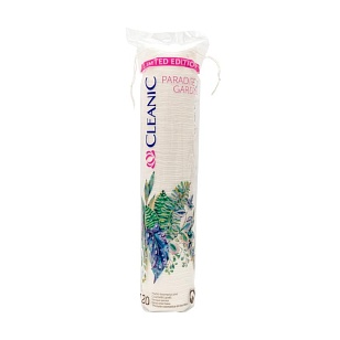 CLEANIC Ватные диски Pure Effect п/э с веревочкой 120шт