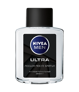 Nivea MEN Лосьон после бритья Ultra 100мл (12шт)