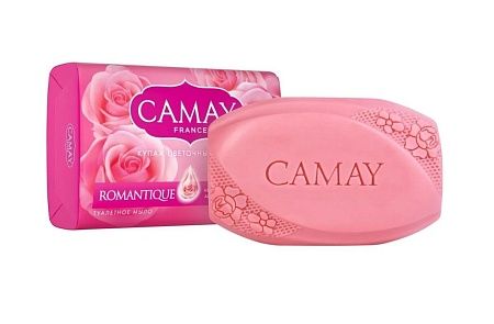 CAMAY т/мыло Романтик (алые розы), 85гр