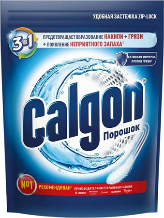 Calgon 2в1 Средство для смягчения воды порошок 400гр (6шт в, кор)