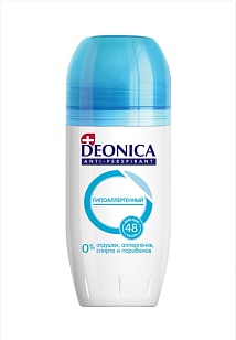 DEONICA Део ролик Гипоаллергенный, 50мл