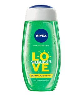 Nivea Гель-уход для душа Свежесть лемонграсса, 250мл