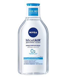 Nivea Мицеллярная вода 3в1 для нормальной/комбинированной кожи, 400мл