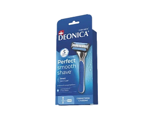 DEONICA 5 FOR MEN Станок со сменной кассетой 1шт