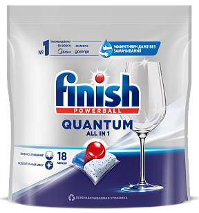 Finish Powerball Quantum Капсулы для ПММ 18шт
