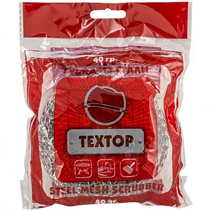 Textop Губка для посуды стальная MEGA 40г /120