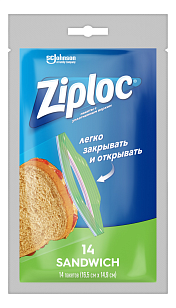 Ziploc Пакеты для бутербродов 14шт