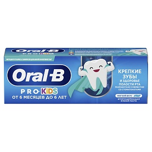 ORAL_B Зубная паста для детей Pro-Kids Мягкий Вкус 50мл