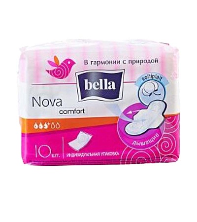 Bella Прокладки Nova Comfort, 10шт