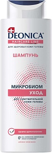 DЕONICA Шампунь Микробиом уход 380мл