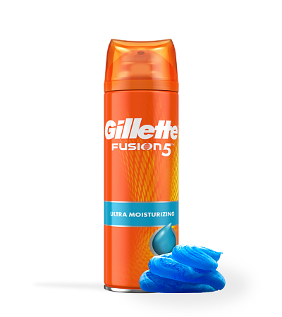 Gillette Fusion Гель для бритья Увлажняющий, 200мл