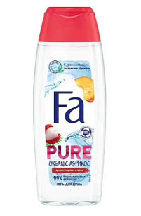 Фа Гель д/душа Pure Organic Абрикос 250мл