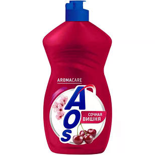 AOS Жидкость д/посуды Сочная вишня 450мл