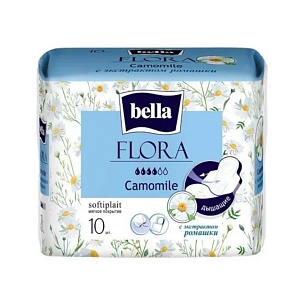 Bella FLORA Camomile Прокладки, 10шт